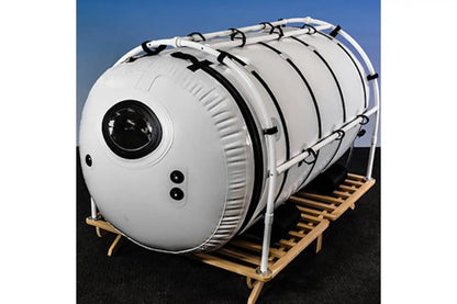 Summit to Sea Hyperbaric Chamber Treatment with large viewing window