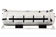 Summit to Sea Shallow Dive Hyperbaric Chamber in whole side body view